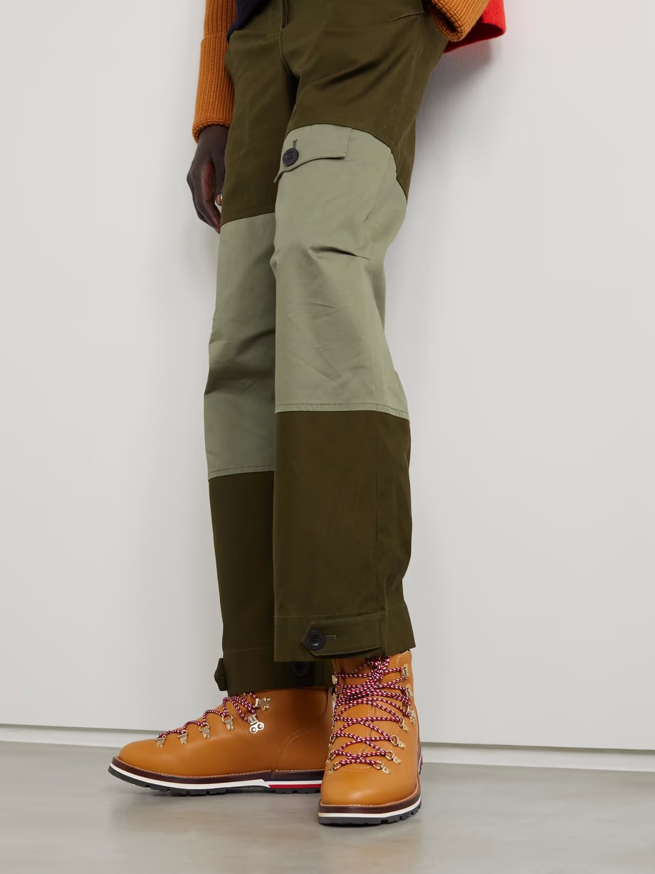 Blanche shearling-lined leather ankle boots Blanche shearling-lined leather ankle boots