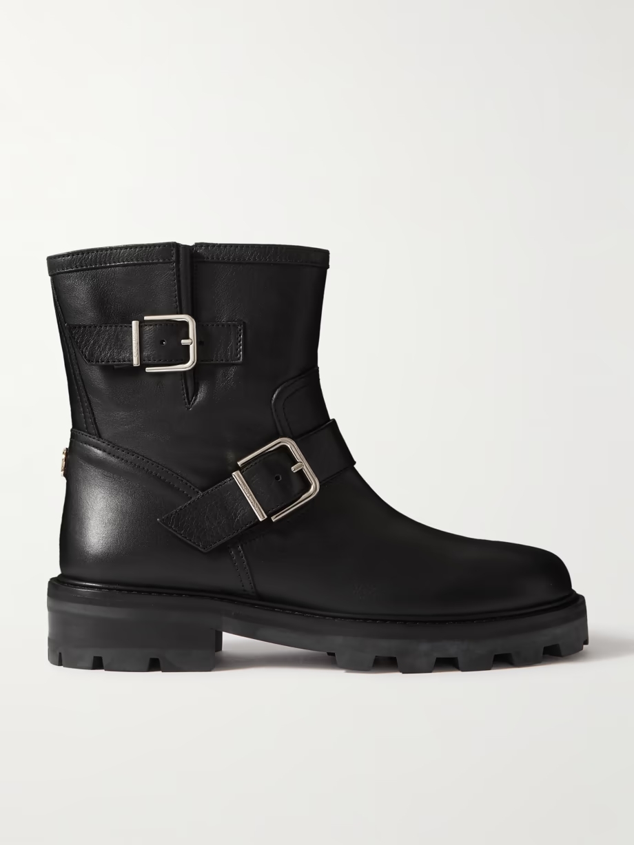 Youth II buckled leather ankle boots Youth II buckled leather ankle boots