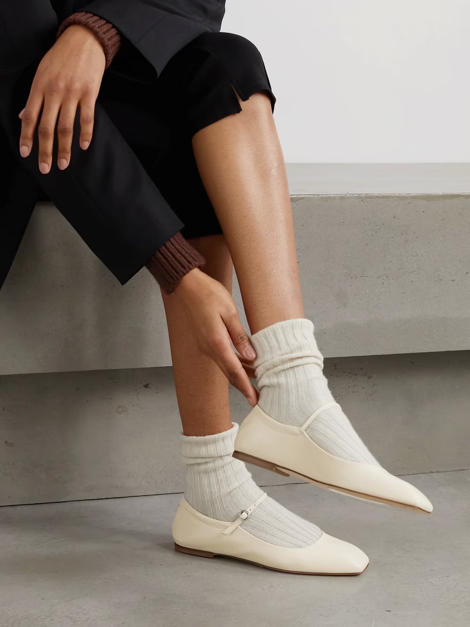 Uma leather Mary Jane ballet flats Uma leather Mary Jane ballet flats