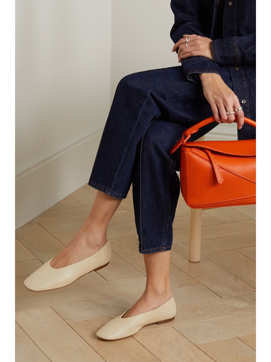 Kirsten leather ballet flats Kirsten leather ballet flats