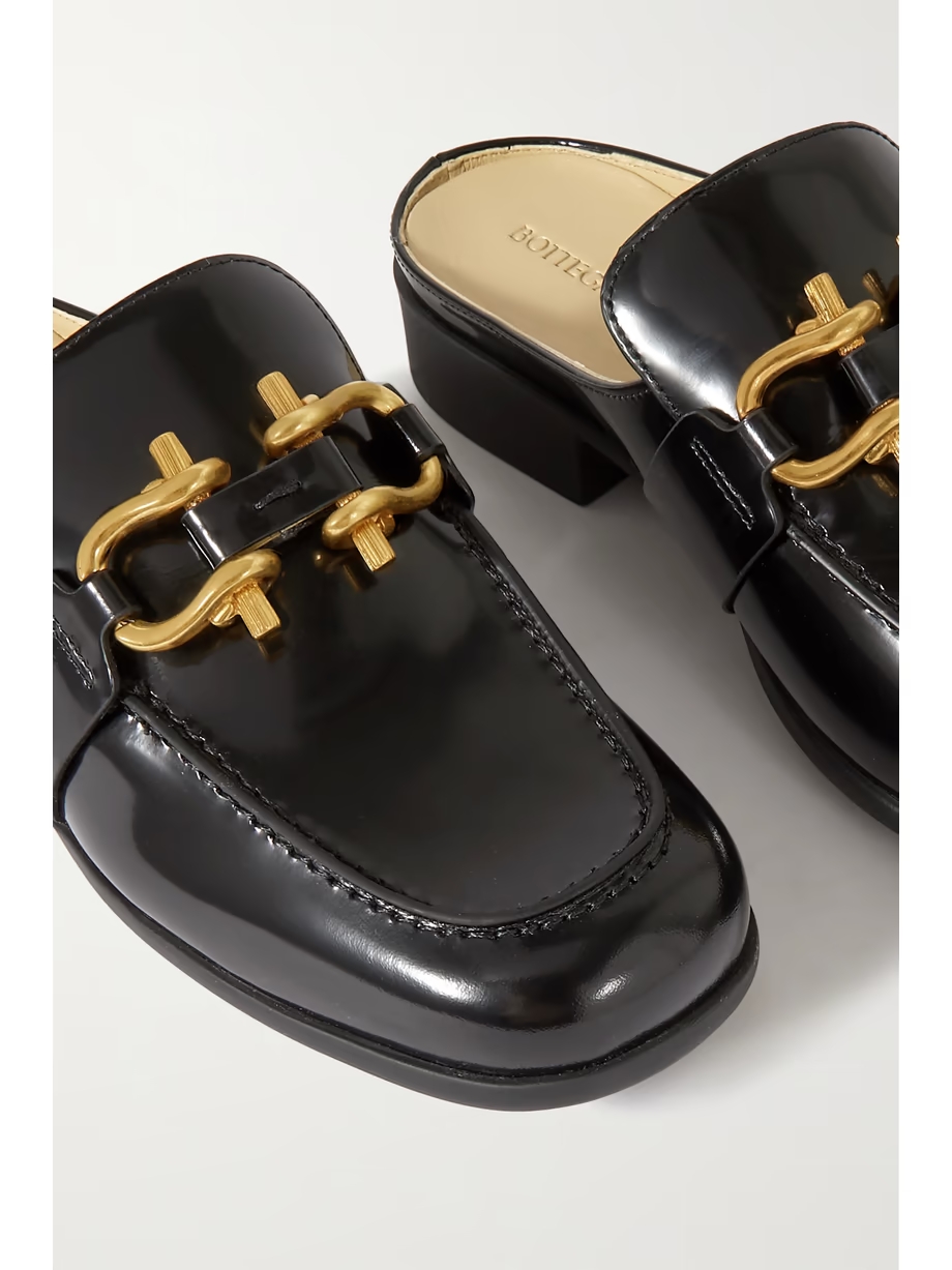 Monsieur Mocassin glossed-leather loafers Monsieur Mocassin glossed-leather loafers