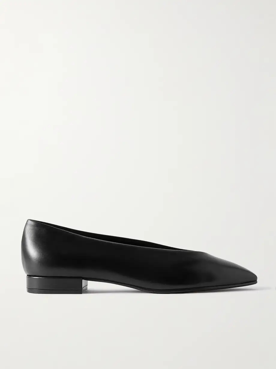 Rebecca leather point-toe flats Rebecca leather point-toe flats