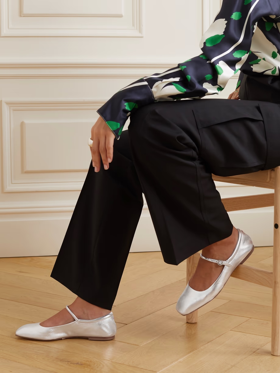 Uma leather Mary Jane flats Uma leather Mary Jane flats