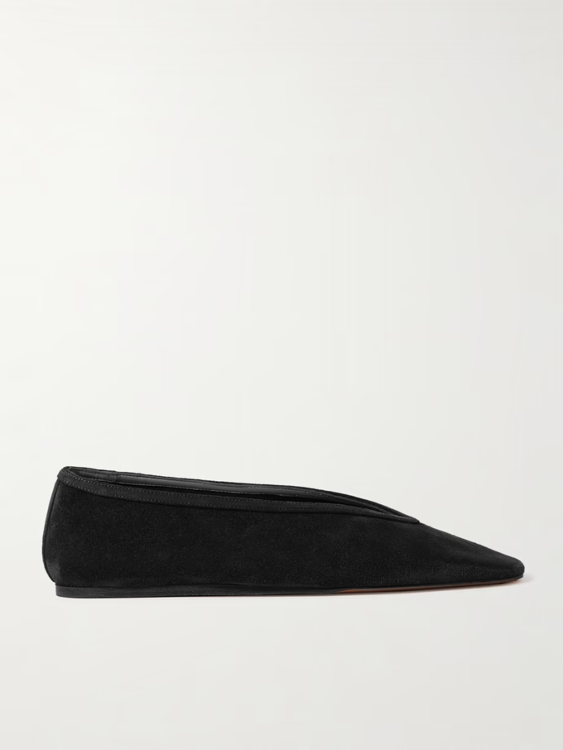 Luna suede ballet flats Luna suede ballet flats