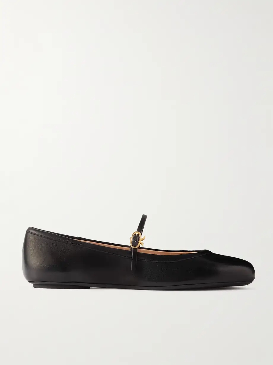 Carla leather Mary Jane ballet flats Carla leather Mary Jane ballet flats