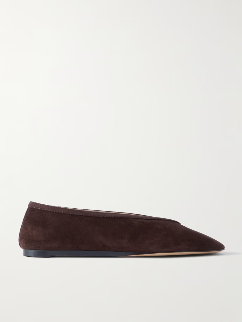 Luna suede ballet flats Luna suede ballet flats