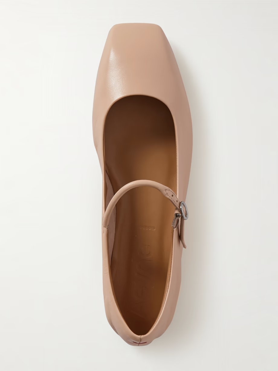 Uma leather Mary Jane ballet flats Uma leather Mary Jane ballet flats