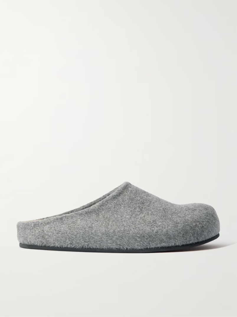 Hugo wool and cashmere-blend slippers Hugo wool and cashmere-blend slippers
