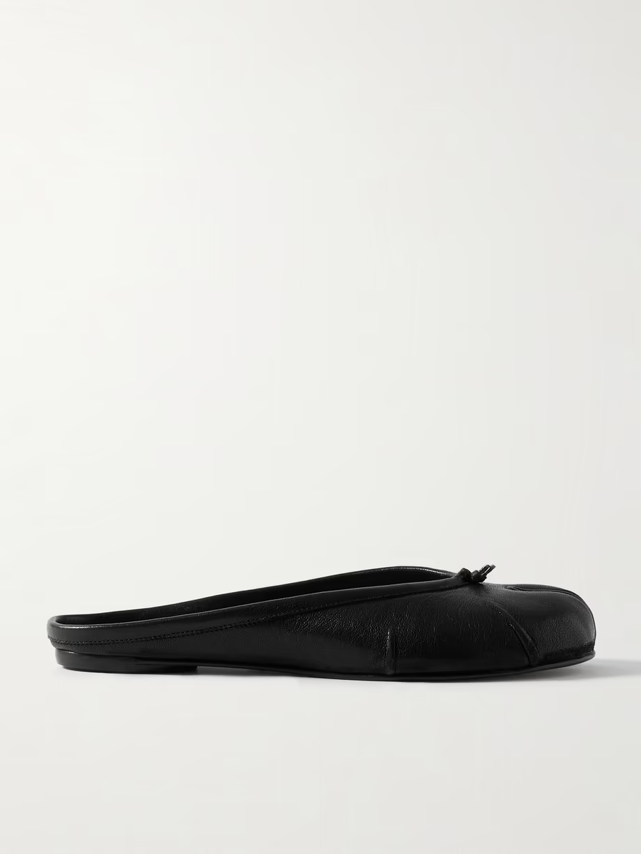Tabi split-toe leather slippers Tabi split-toe leather slippers