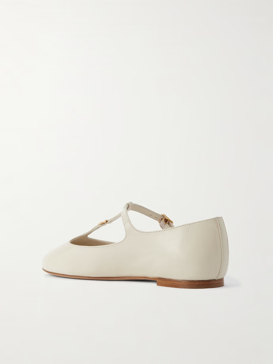 Marcie embellished leather ballet flats Marcie embellished leather ballet flats