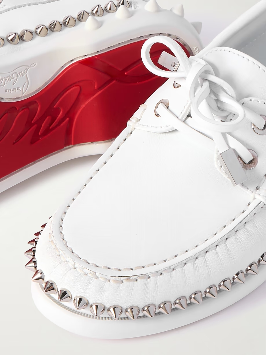 Gerockel studded leather loafers Gerockel studded leather loafers