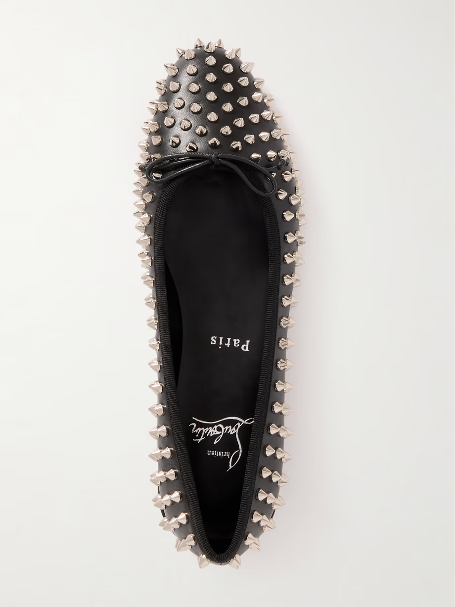 Sweetie Jane studded leather ballet flats Sweetie Jane studded leather ballet flats