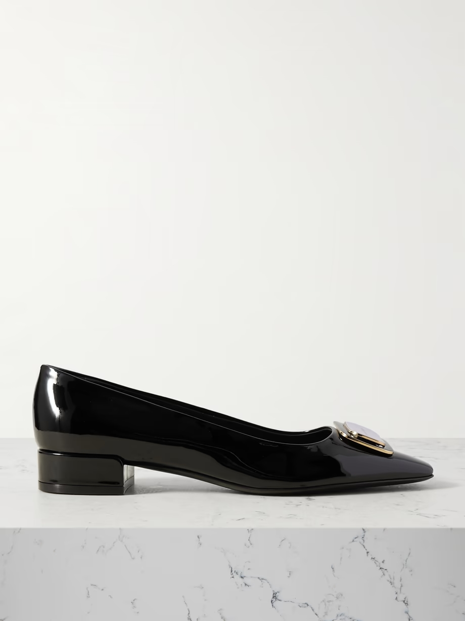 Venera patent-leather ballet flats Venera patent-leather ballet flats