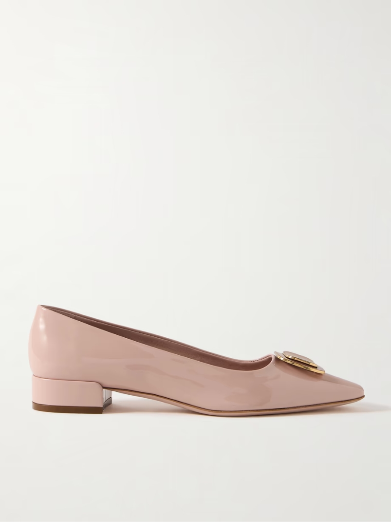 Venera patent-leather ballet flats Venera patent-leather ballet flats