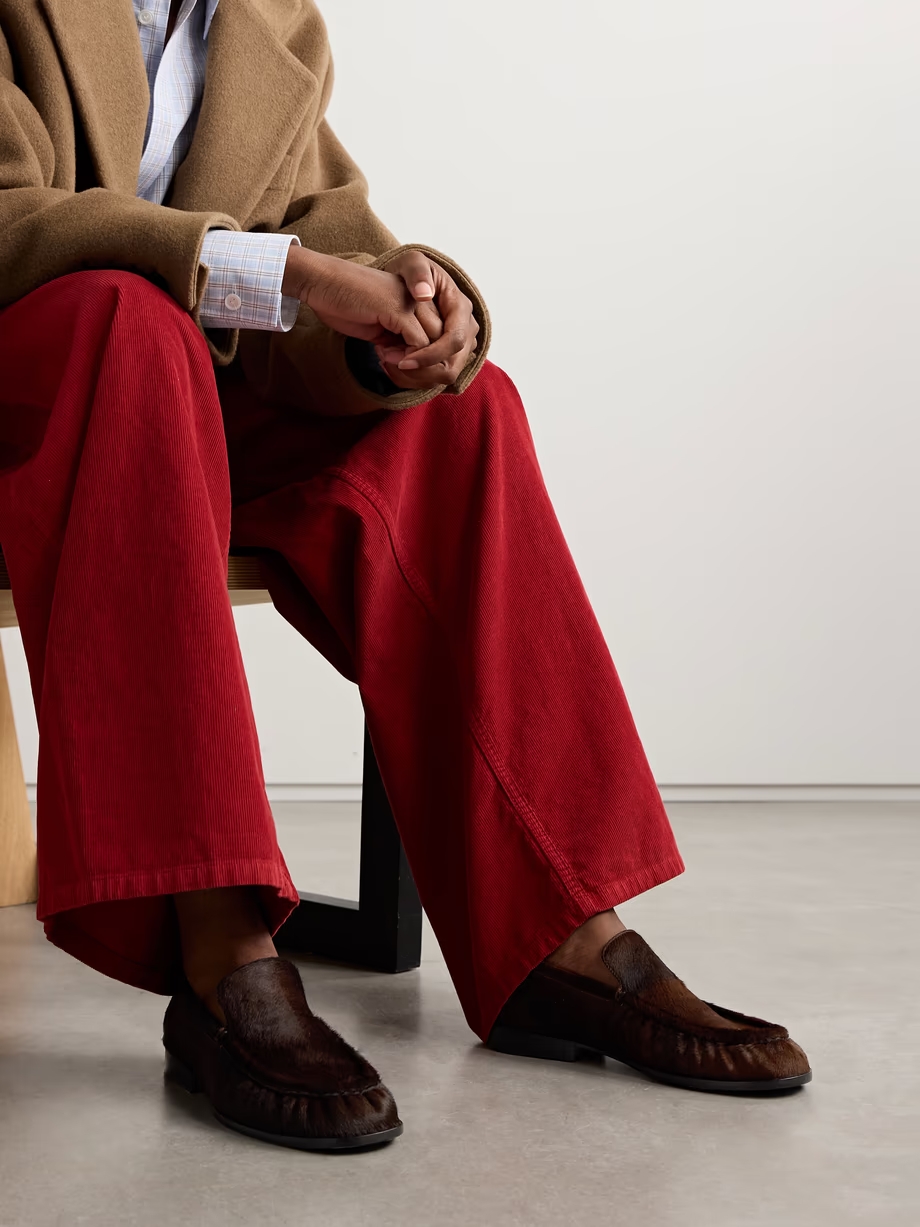 Calf hair loafers Calf hair loafers