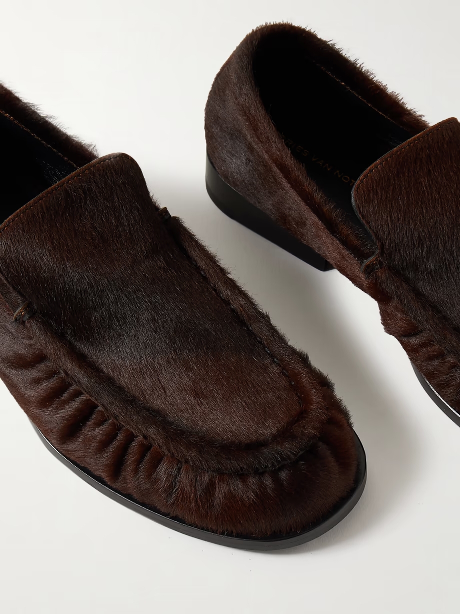 Calf hair loafers Calf hair loafers