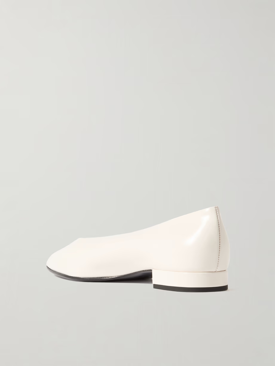 Rebecca leather point-toe flats Rebecca leather point-toe flats