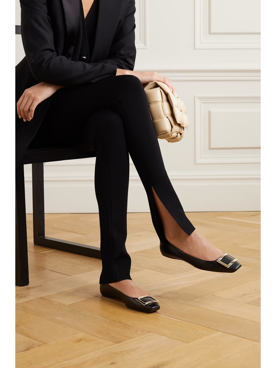 Trompette Bellerine glossed-leather ballet flats Trompette Bellerine glossed-leather ballet flats