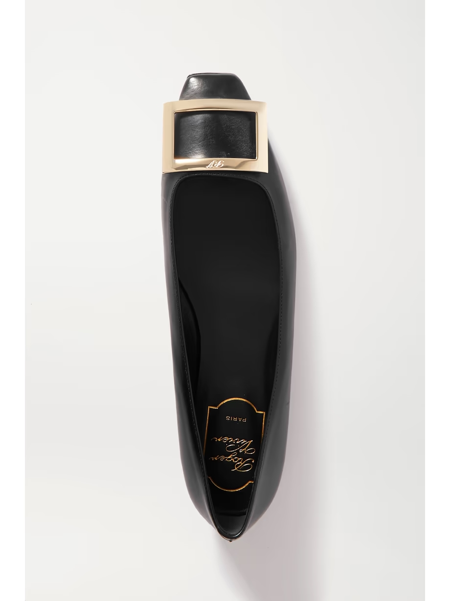 Trompette Bellerine glossed-leather ballet flats Trompette Bellerine glossed-leather ballet flats