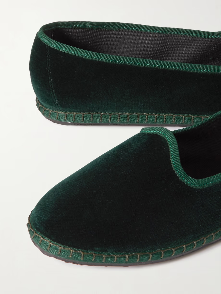 Velvet slippers Velvet slippers