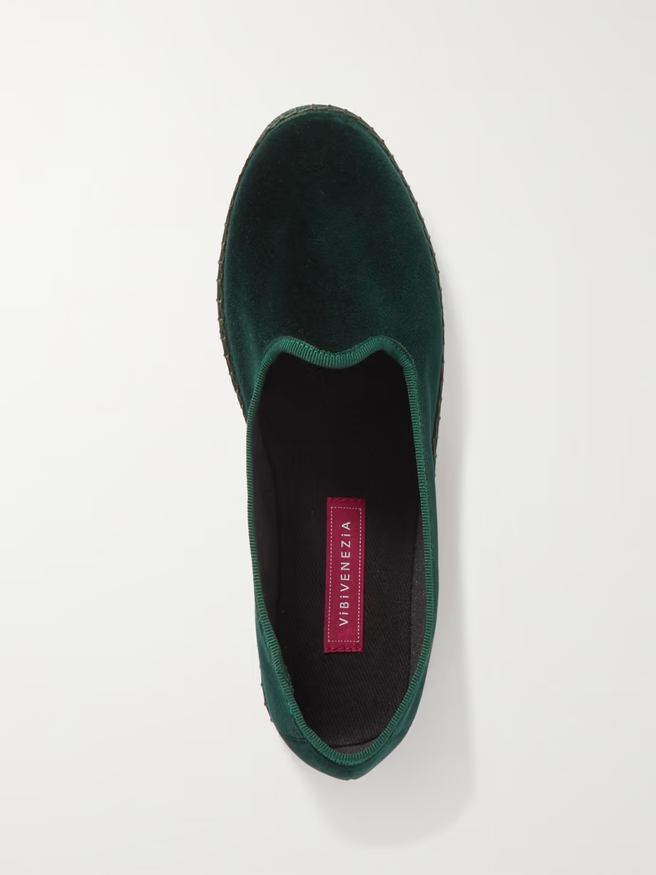 Velvet slippers Velvet slippers