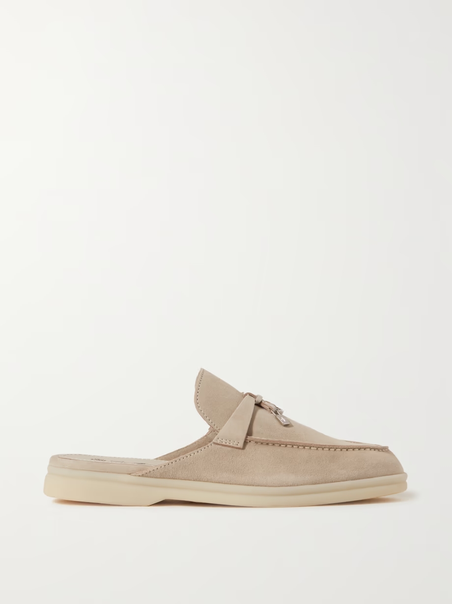 Babouche Charms Walk suede slippers Babouche Charms Walk suede slippers