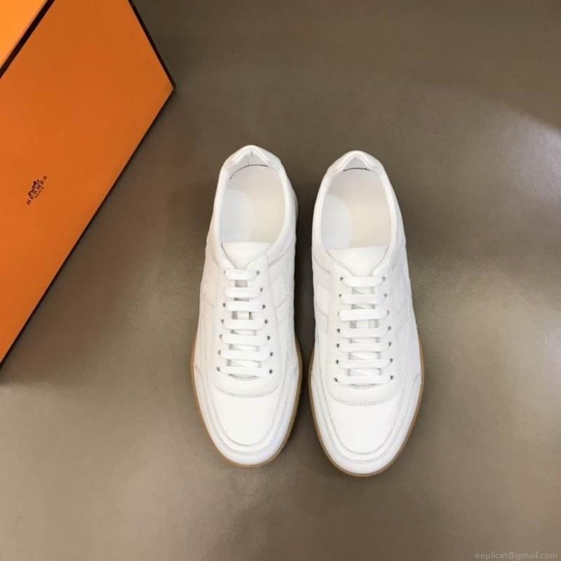 Hermes Low Cut Man 1217 Hermes sz38-44 3C n1208