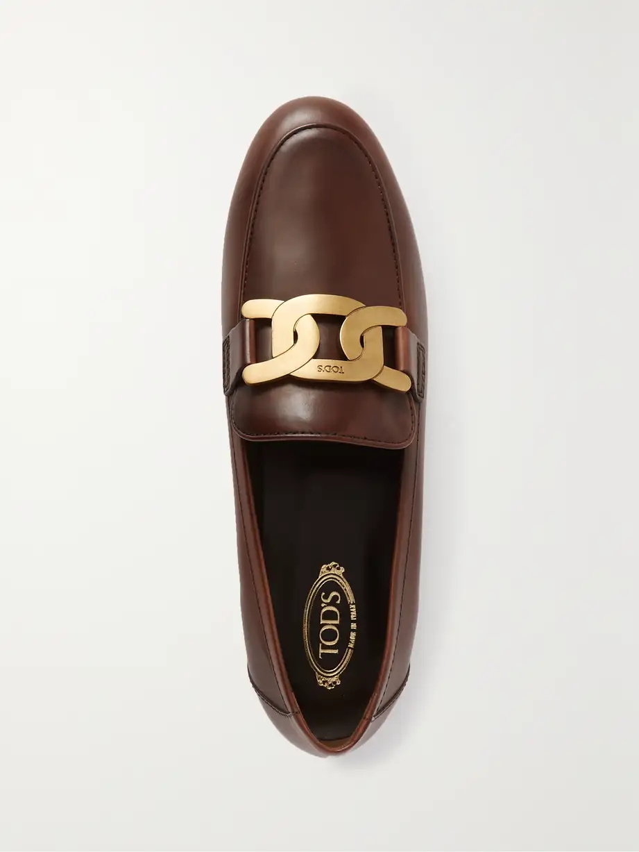 Kate embellished leather loafers Kate embellished leather loafers