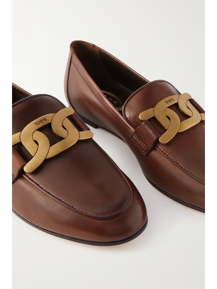 Kate embellished leather loafers Kate embellished leather loafers