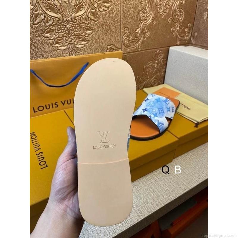 Louis Vuittion LV slippers man Ts LV040406 sz38-44BS