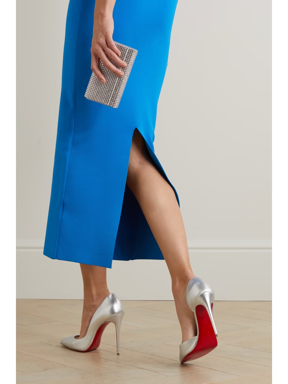 Iriza 100 metallic leather pumps Iriza 100 metallic leather pumps