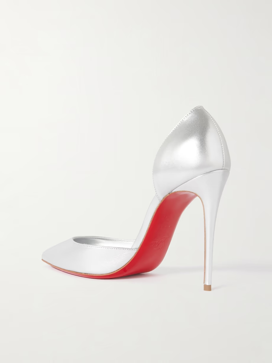 Iriza 100 metallic leather pumps Iriza 100 metallic leather pumps