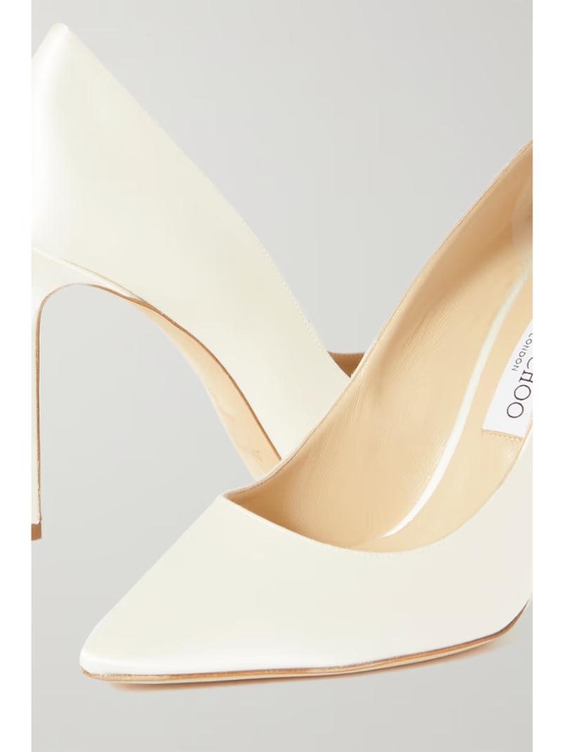 Romy 100 satin pumps Romy 100 satin pumps