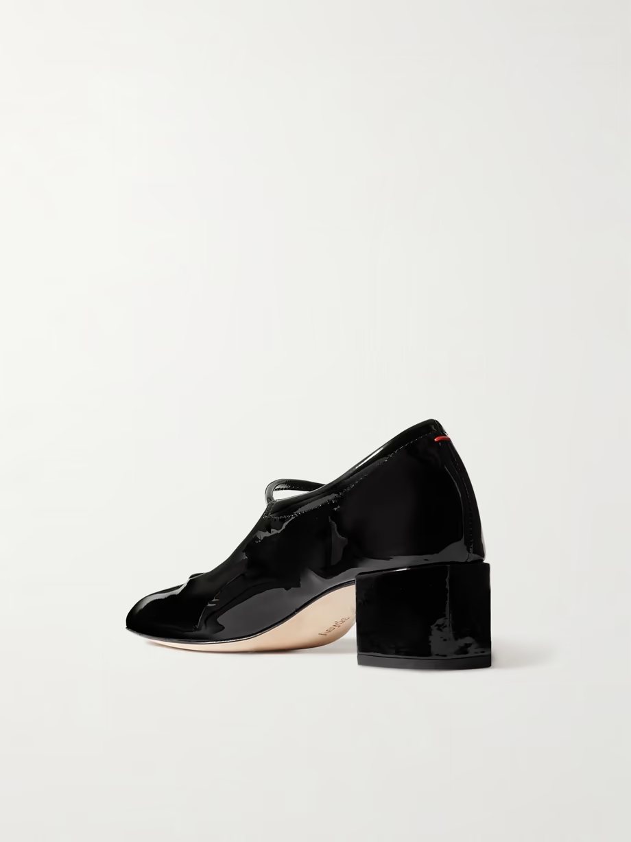 Aline patent-leather Mary Jane pumps Aline patent-leather Mary Jane pumps