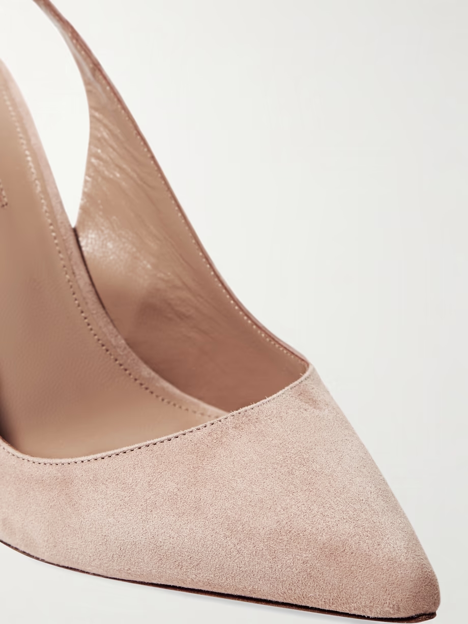 Bow Tie 105 suede pumps Bow Tie 105 suede pumps