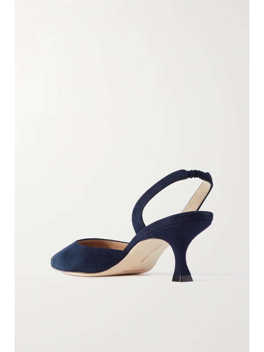 Carolyne 50 suede slingback pumps Carolyne 50 suede slingback pumps