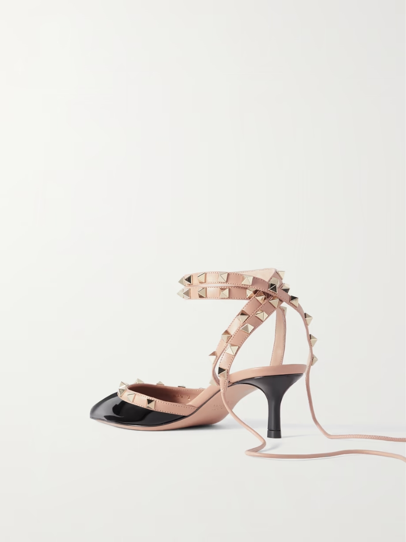 Rockstud 50 patent-leather pumps Rockstud 50 patent-leather pumps
