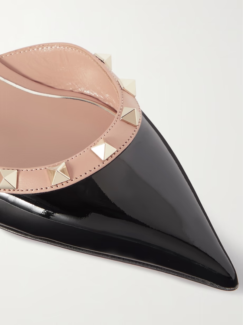 Rockstud 50 patent-leather pumps Rockstud 50 patent-leather pumps