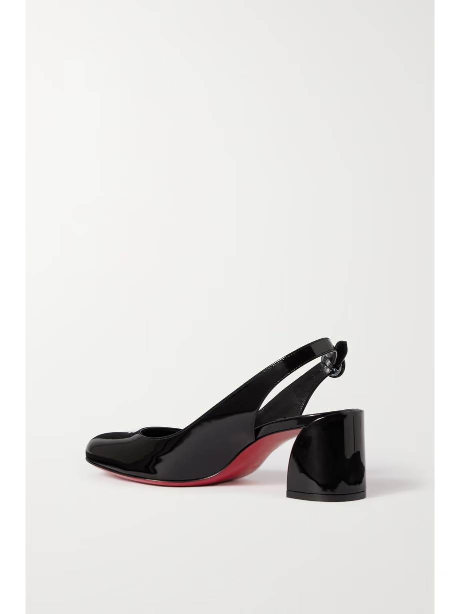 So Jane 55 patent-leather slingback pumps So Jane 55 patent-leather slingback pumps