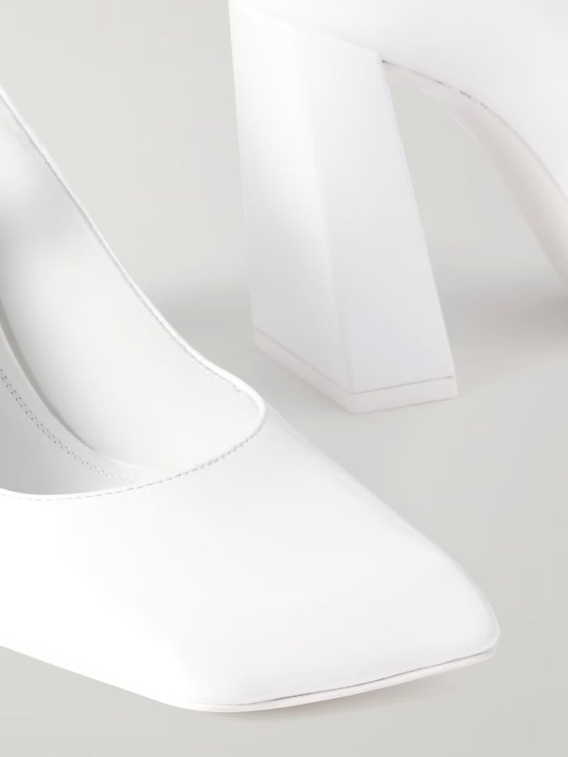 Charlotte patent-leather Mary Jane pumps Charlotte patent-leather Mary Jane pumps