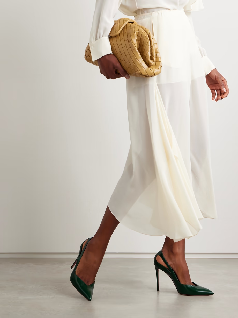 Sheeva 105 cutout glossed-leather pumps Sheeva 105 cutout glossed-leather pumps