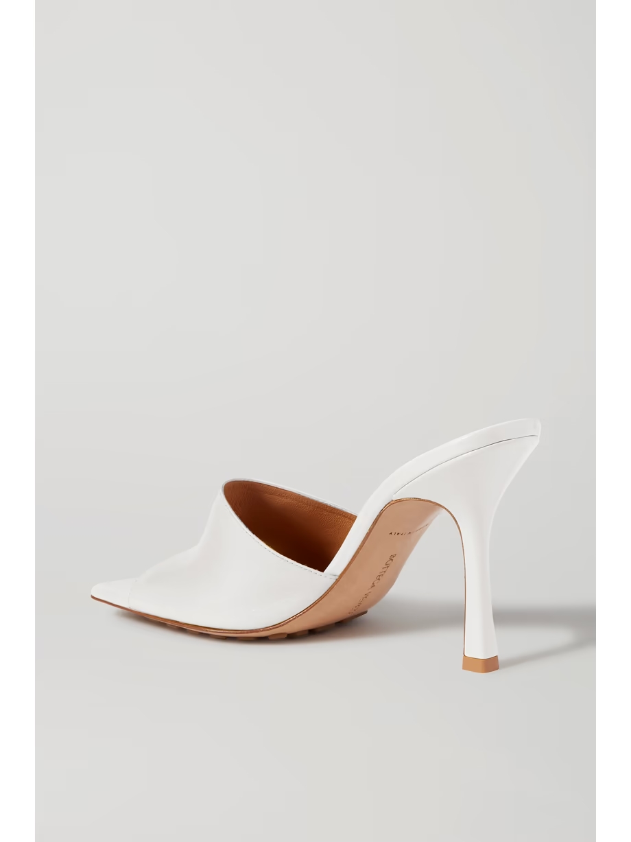 Leather mules Leather mules