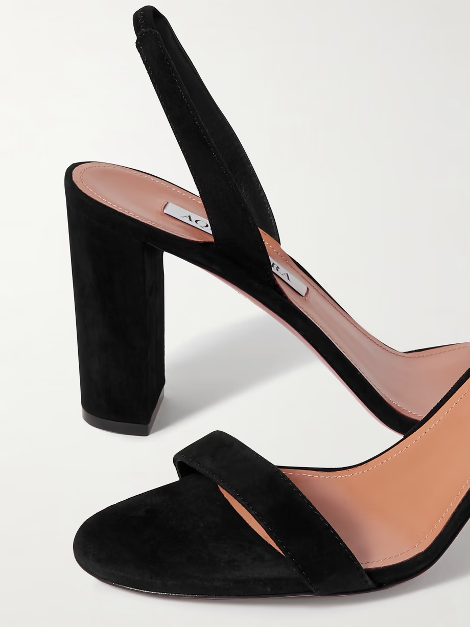 So Nude 85 suede slingback sandals So Nude 85 suede slingback sandals