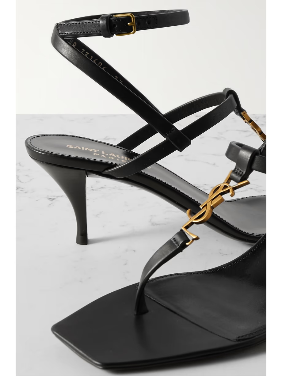 Cassandra embellished leather sandals Cassandra embellished leather sandals