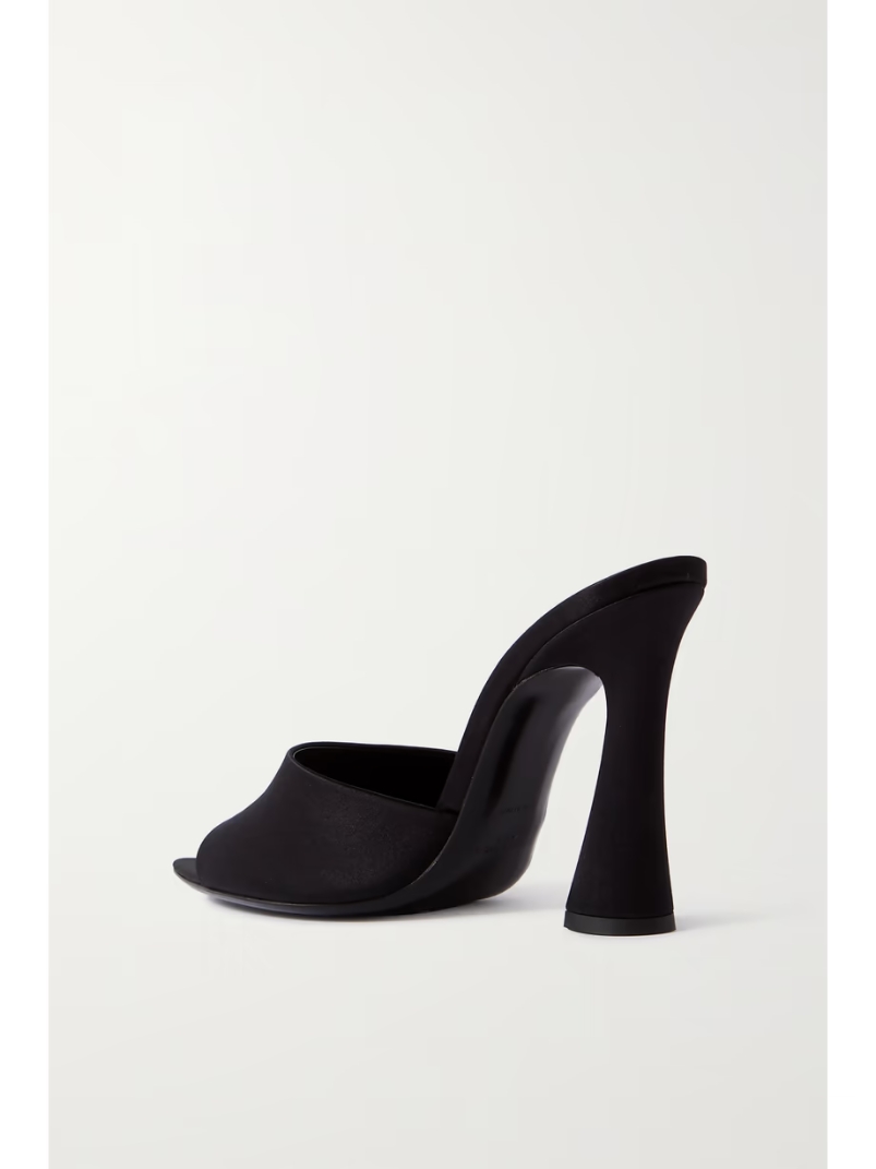 Satin mules Satin mules