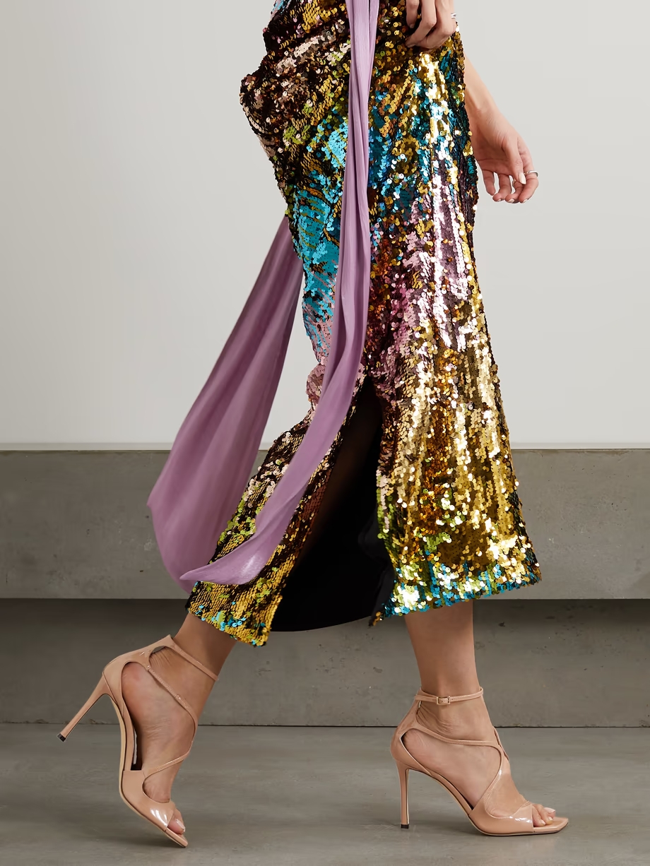 Azia 95 patent-leather sandals Azia 95 patent-leather sandals