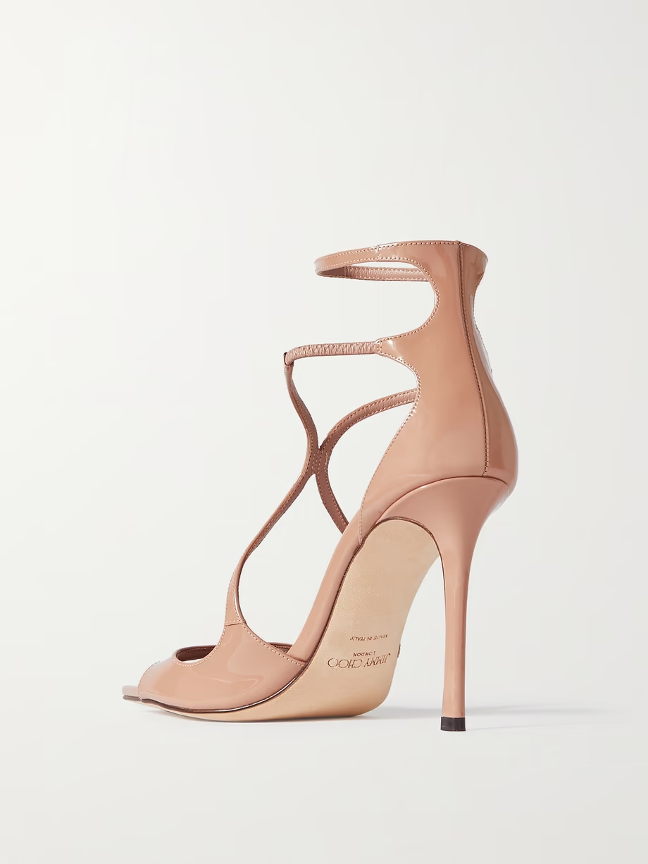 Azia 95 patent-leather sandals Azia 95 patent-leather sandals