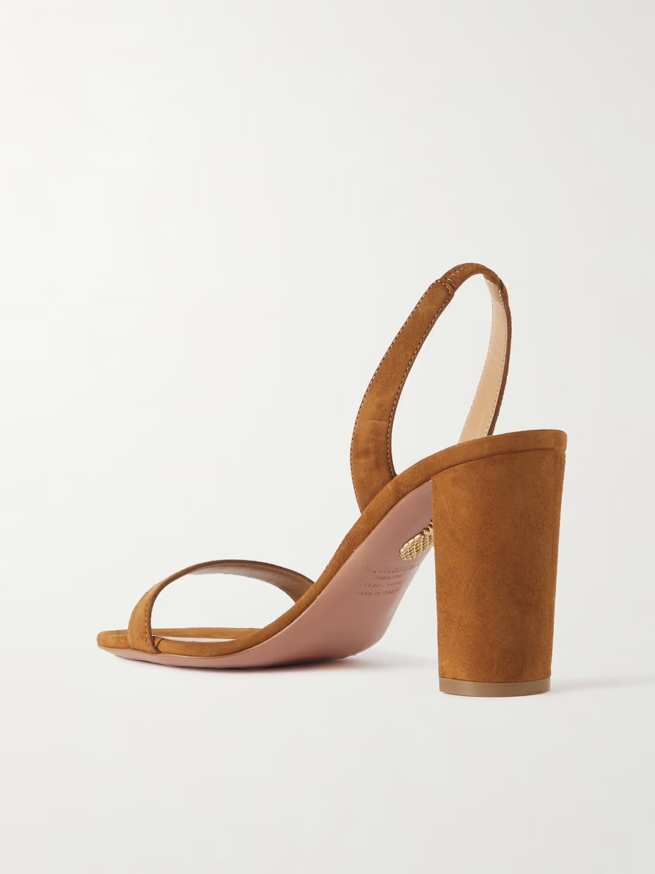 So Nude 85 suede slingback sandals So Nude 85 suede slingback sandals