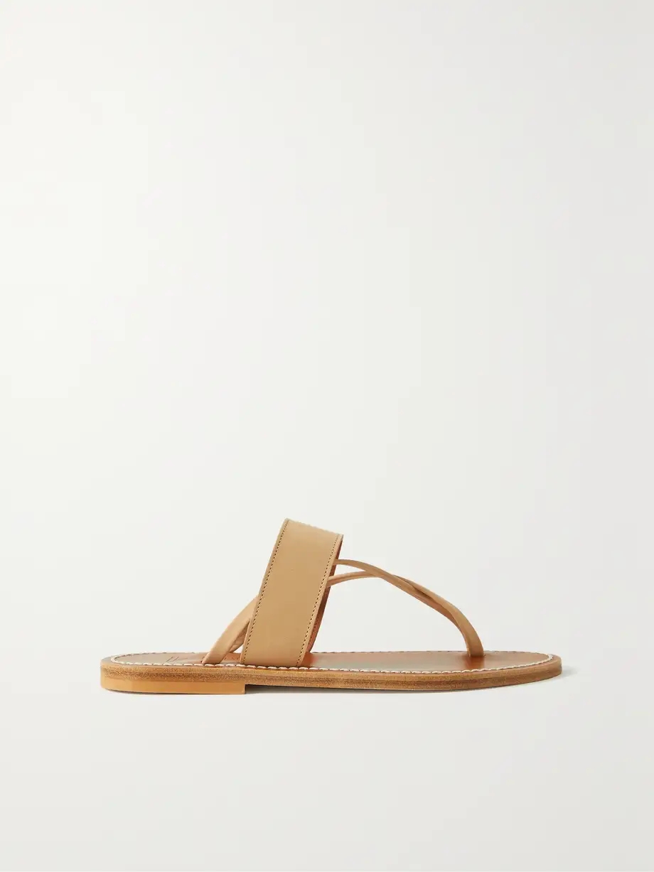 + NET SUSTAIN Nehru nubuck sandals + NET SUSTAIN Nehru nubuck sandals