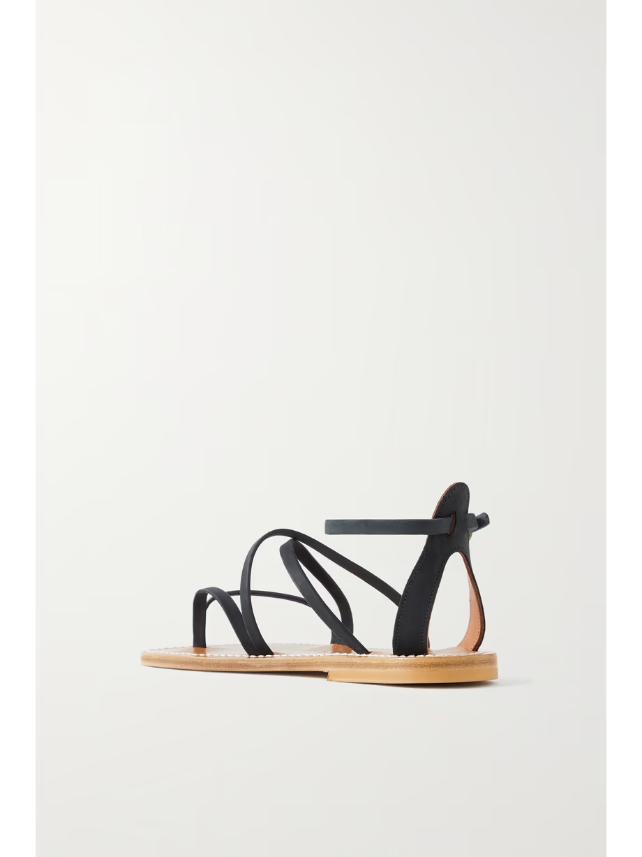 + NET SUSTAIN Epicure suede sandals + NET SUSTAIN Epicure suede sandals